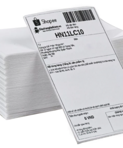 Giấy in nhiệt A6 dạng tệp tự dính